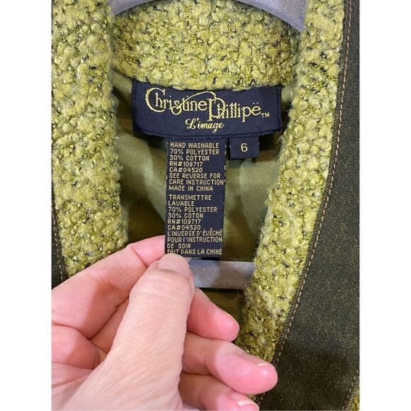 Christine Phillipe Limage Long Button Front Jacket in Size Small - Picture 4 of 9